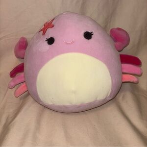 Squishmallow 2/$25 Cailey the Pink Crab 8” 2022 Edition